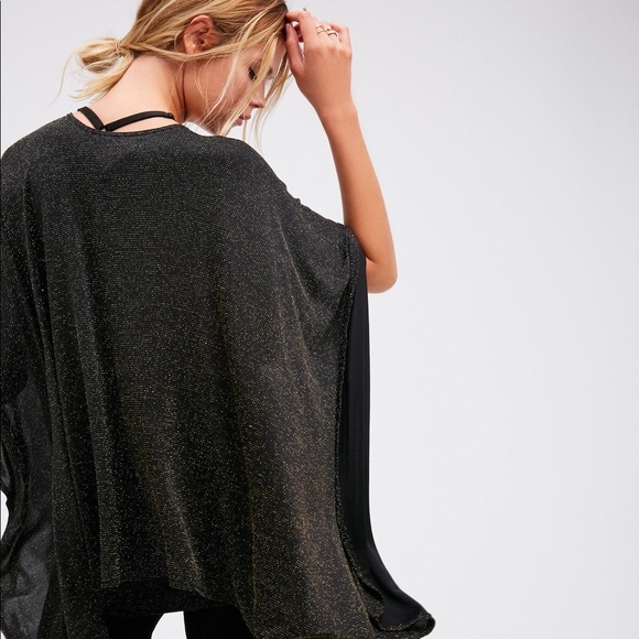 FP X Shimmering Kimono Cape Top - Picture 4 of 13